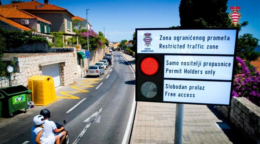 Slika: Ograničena zona u Dubrovniku: pazite na visoke kazne!